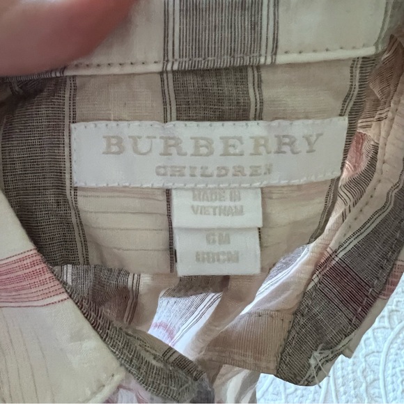 BURBERRY BABY Button Down Shirt - Picture 2 of 4